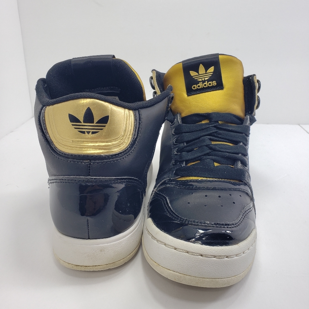 Womans Adidas high top shoes, size 8.5, color gold - Picture 6 of 6